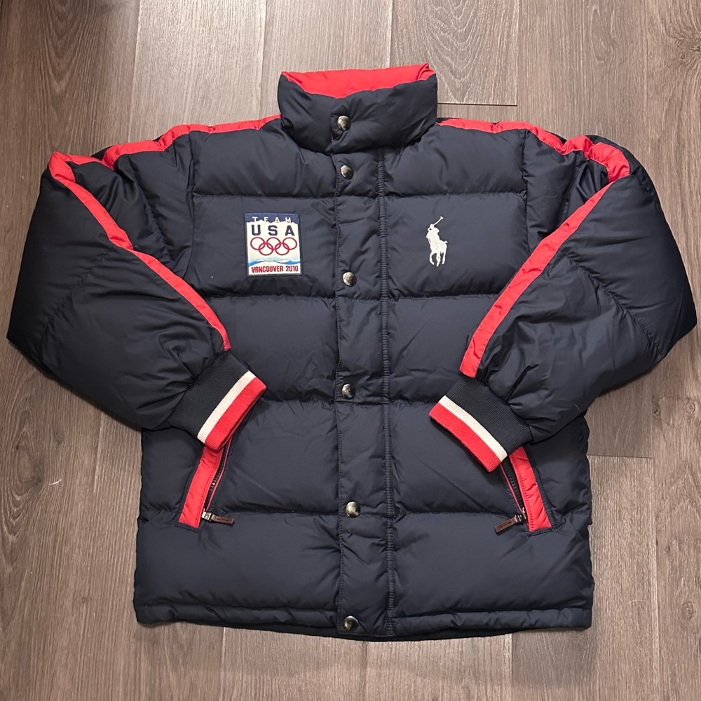 Polo Ralph Lauren Team USA 2010 Winter Olympics Opening Ceremony Puffer Jacket